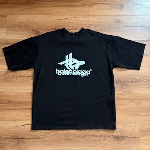 Balenciaga Black T Shirt